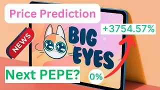 Big Eyes Coin Price Prediction 2023 | Big Eyes Token News Today | Big Eyes Crypto Big Eyes Meme Coin