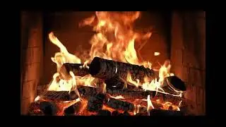 Cozy Fireplace 4K (1 Hour) &bull; Real Crackling Sounds for Sleep, Study & Christmas