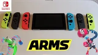 ARMS IS HERE!!!!! (Joy-Con Test)