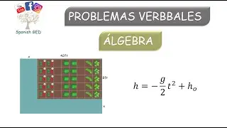 Problemas verbales - Álgebra
