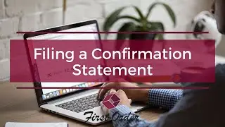 Filing a Confirmation Statement | Company Secretarial Software | First Corporate Law Services
