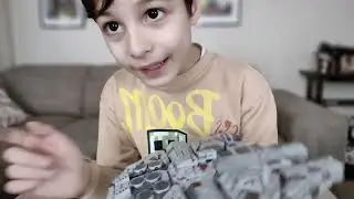 Oggi vi faccio vedere la millennium Falcon Star wars LEGO