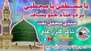 Yaa Mustaffa pardo Hatae jalvo new sindhi naat mehfil molood 2022 TLp Dawate islami kafi hamd kalam.