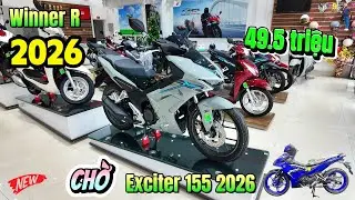 Chọn Winner R 2026 BẠC XANH ▶ Hay chờ Exciter 155 V3 2026 🔴 TOP 5 ĐAM M&Ecirc;