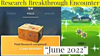 June 2022 Research Breakthrough (Pokemon Go) | Pokemon Go Research | Pokemon Go Event Season Of Go