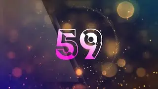 New Year's Eve Animation HD 0 60 sec  | Christmas counting 60 sec