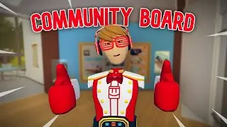 How To Get On The Rec Room Community Board!!