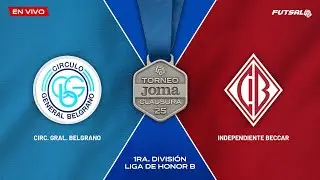 Masculino | Circ. Gral. Belgrano vs Ind. Beccar | Cuadrangular Desempate - LDH B (PRIMERA)