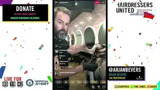 Hairdressers United: Digital Charity Festival of H.A.I.R / Part 2 / Host SIMON ELLIS