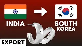 Silver Jewelry Export | India to South Korea Figures 2023
