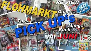 Flohmarkt PICK UP's Juni 2022 (Toys, Games, Buch, Manga) - (SHORTREVIEW Re-View)