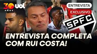 S&Atilde;O PAULO: RENOVA&Ccedil;&Atilde;O DE MARCOS ANT&Ocirc;NIO, ALISSON, CRESPO E+ | &Iacute;NTEGRA DA ENTREVISTA COM RUI COSTA
