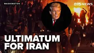What is Trump's ultimatum for Iran