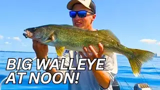 How to Catch Walleye During the Worst Times of Day | Walleye Hack That Works