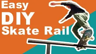 Easy DIY Skate Rail