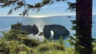 Arch Rock State Park &mdash; Brookings, OR #360video