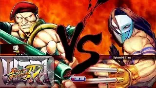 USF4: Dr.Claw (Vega) Vs BRG NappingDogs (Rolento) XBL HD
