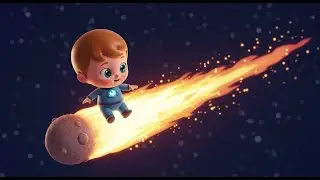 Baby Nova and the Shooting Star Slide: A Sparkly Night Ride Full of Giggles and Cosmic Fun