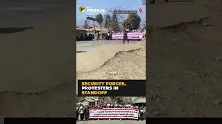 Kuki protest turns violent in Manipur, clashes with security forces | #shorts