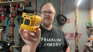 Intial Testing Dewalt Battery Inverter