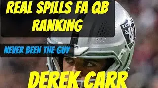 DEREK CARR IS A TERRIBLE QB NEEDS TO JUST RETIRE