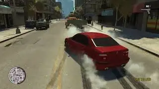 BMW M5 vs Truck Drifting GTA IV PC Gameplay