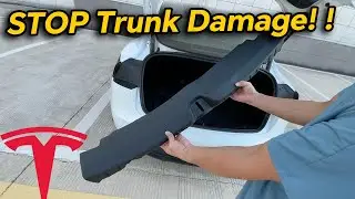 2024+ Tesla Model 3 Highland Trunk Sill Protector & Side Corner Guards | Easy Install TPE Kit