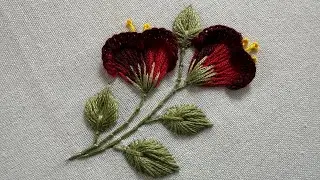 Very easy to follow this technique | hand embroidery design | embroidery 