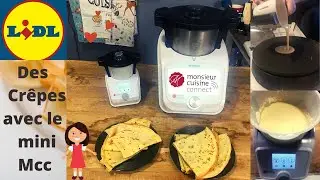 MINI DUEL DE RECETTE : CREPES (Mini Monsieur Cuisine le jouet LIDL par Sand Cook&Look)