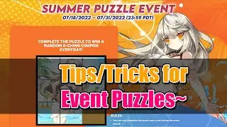 [Elsword NA] The tips u need to know for puzzle event💖