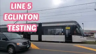 TTC Line 5 Eglinton Crosstown Testing