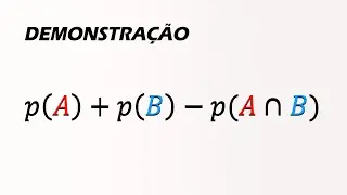 Uma demonstra&ccedil;&atilde;o da lei de probabilidade da uni&atilde;o de eventos