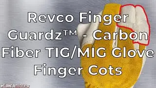 Revco Finger Guardz - Carbon Fiber TIG/MIG Glove Finger Cots | Welding Outfitter