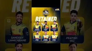 The kings👑are here #cricket #nepal #npl2025 #npl #biratnagarkings