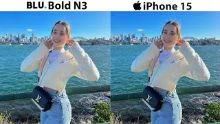 Blu Bold N3 vs iPhone 15 Camera Test Comparison