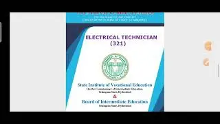 #VijithaRajakumar ₹Electrical technician  course 1st year syllabus & subjects,model  question paper,