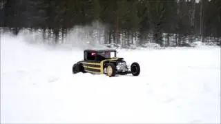 Hot Rods on Ice. Lobon&auml;s, Sweden 2017