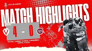 ⚽ Futsal Varese - Real Cornaredo 4-0 | Highlights Calcio a 5 | ⚪🔴