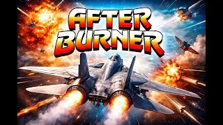 After Burner II (1987) Arcade Gameplay | Supersonic Jet Action #AfterBurner #ArcadeGames