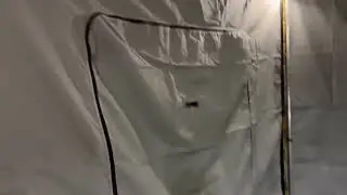 Quick pitch awning walls