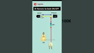BC 547 IR Sensor Remote Control Switch AC 220V #electrical #electronic #electrician