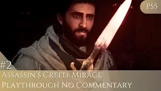 Assassin's Creed Mirage EP 2: Initiation & First Leap | No Commentary PS5 | Arabic Dub