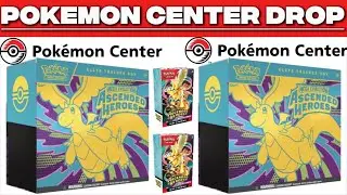POKEMON CENTER Queue Is LIVE Ascended Heroes PREORDERS