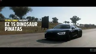 Forza Horizon 5/ How fast to complete Collectasaurus / Thrustmaster TMX FFB