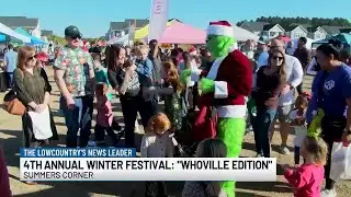 VIDEO: Community shops local at Summers Corner annual Winter Festival