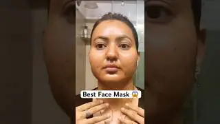 DIY Peel off Mask for Flawless Glowing Skin💐❤️ #preityprerna #facemask #shorts