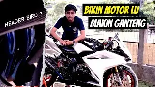 GIMANA CARA BIKIN HEADER KNALPOT LU JADI BIRU TITANIUM LOOKS ⁉️ WITH CBR250RR⚡| DAILY RIDE 47