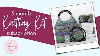 Knitting Kit of the Month Club | 3 months | knit a hat, a purse, and socks | The Spinning Hand