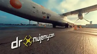 Wleciałem dronem na lotnisko Poznań Ławica