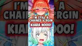 Kiara Left Mint SPEECHLESS [Hololive Kiara and Mint] #vtuberclips #hololiveen